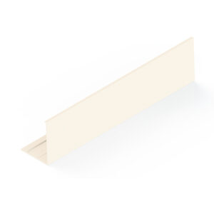 3" (76.2mm) Flat Fascia - Ivory